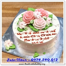 Mẫu Bánh Sinh Nhật Đẹp - A605